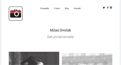 Desktop Screenshot of milan-dvorak.net